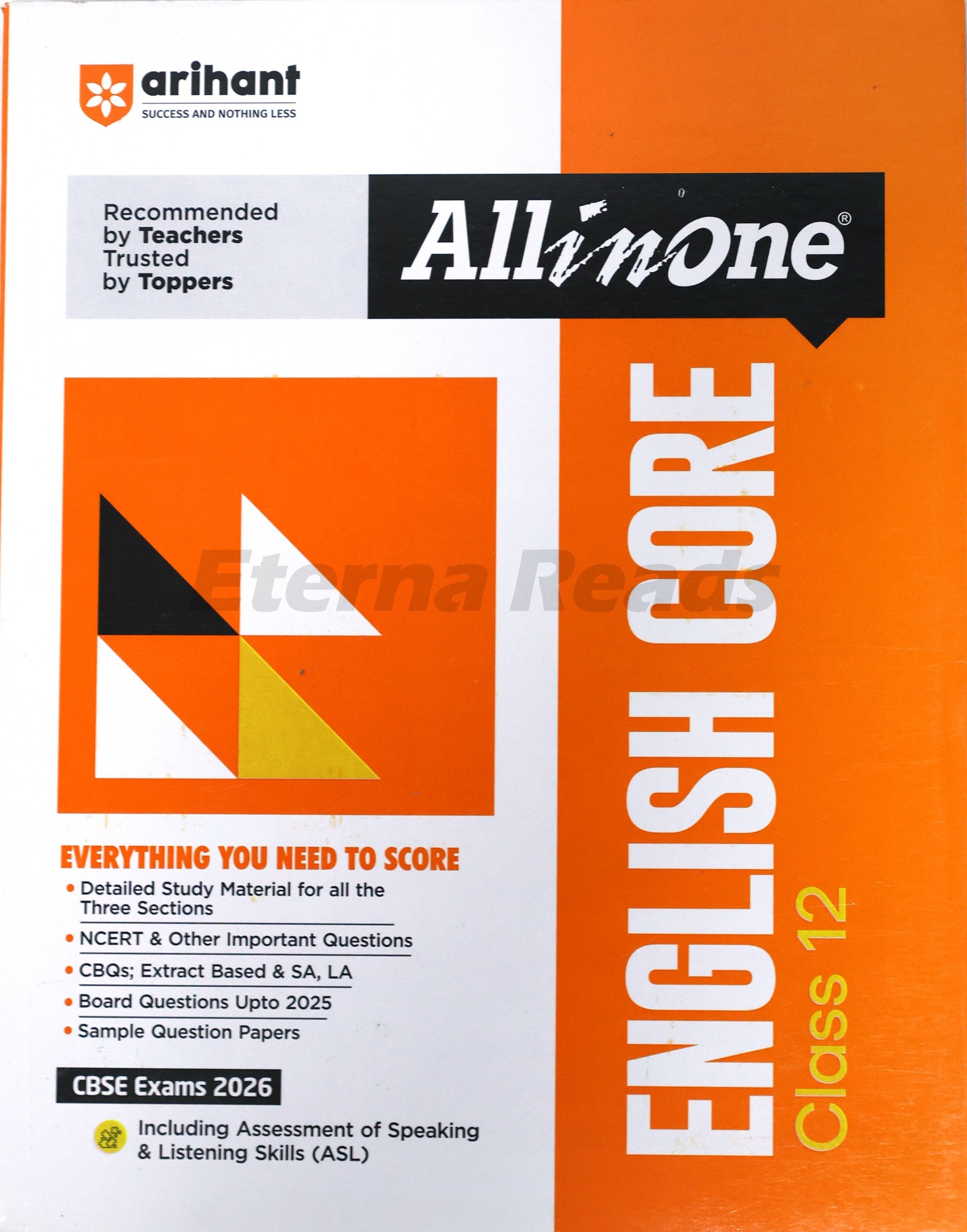 All in One English Core - CBSE Class 12 (2025-2026)